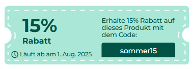15 % Rabatt