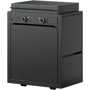 WMF Edition One Plancha-Set mit Wagen, 60 cm, elektrisch